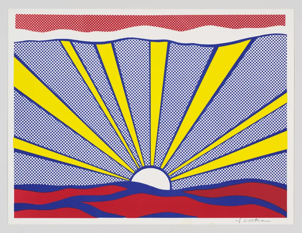 Гашение Lichtenstein - Sunrise
