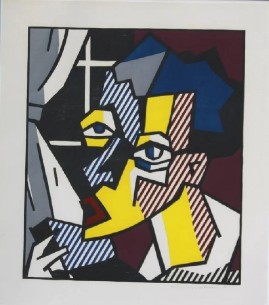 Гравюра На Дереве Lichtenstein - The Student