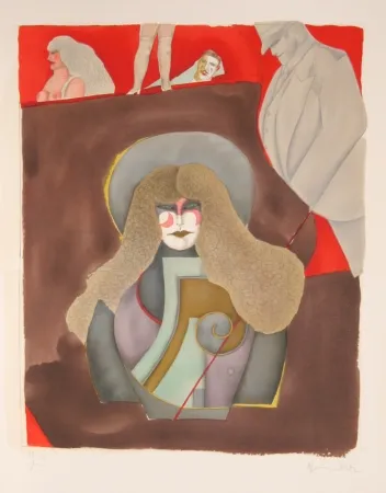 Литография Lindner - Blondie