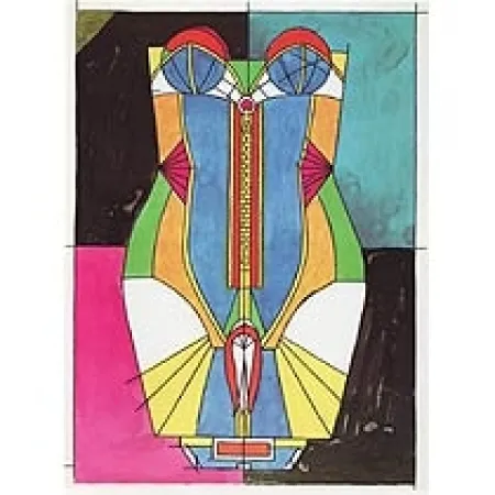 Сериграфия Lindner - Corsage