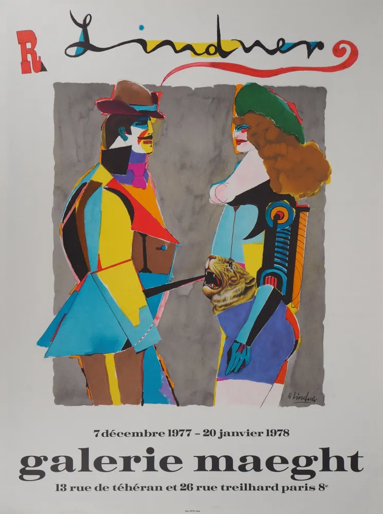 Иллюстрированная Книга Lindner - Les amoureux