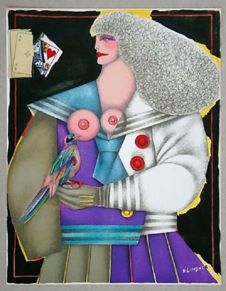 Литография Lindner - Lithographie originale pour XXe Siècle