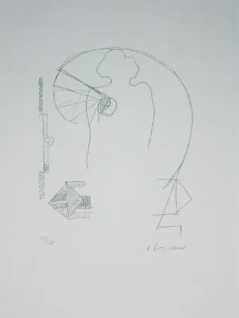 Литография Lindner - Marylin was here 15