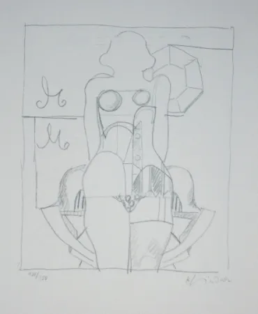 Литография Lindner - Marylin was here 6