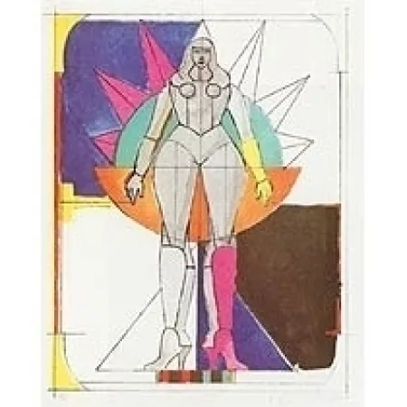 Литография Lindner - Sans titre