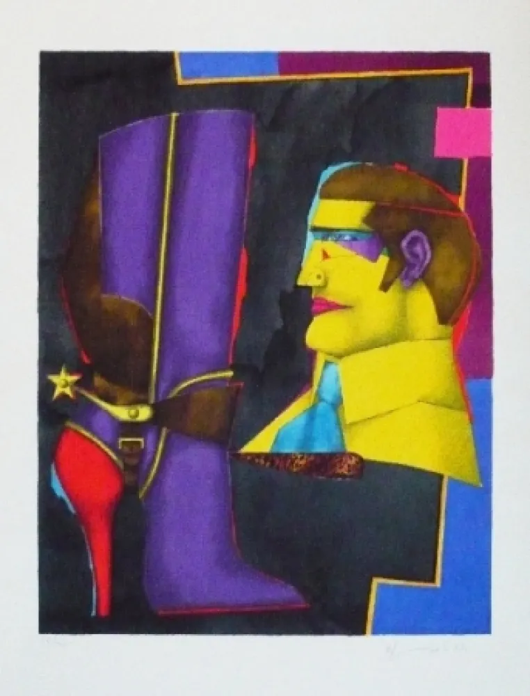 Литография Lindner - Sans titre