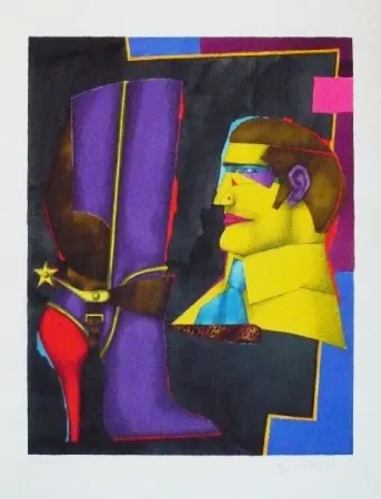 Литография Lindner - Sans titre