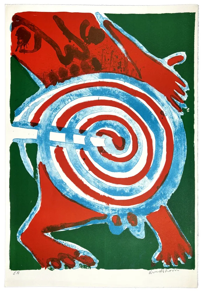 Литография Lindstrom - Cible