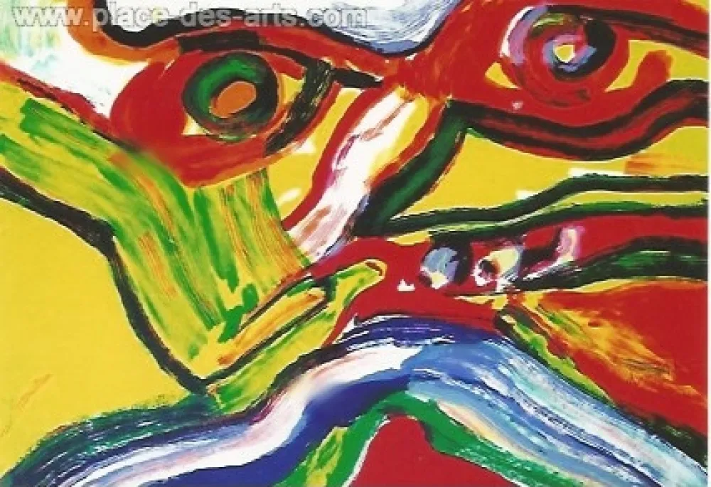 Литография Lindstrom - Composition III