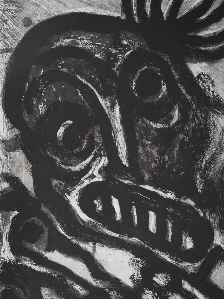 Гравюра Lindstrom - Personnages étonnés