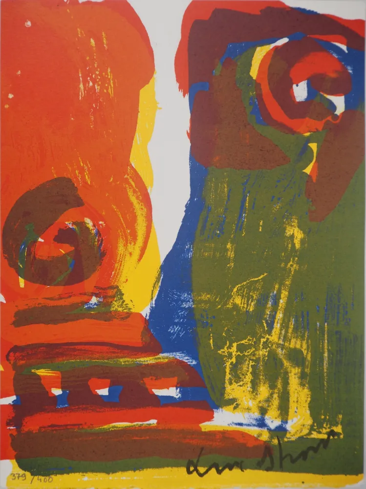 Литография Lindstrom - Portrait de l'ancêtre