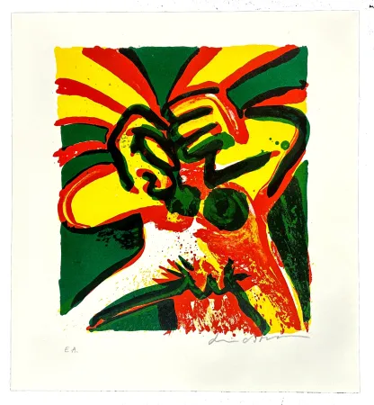 Литография Lindstrom - Possédé