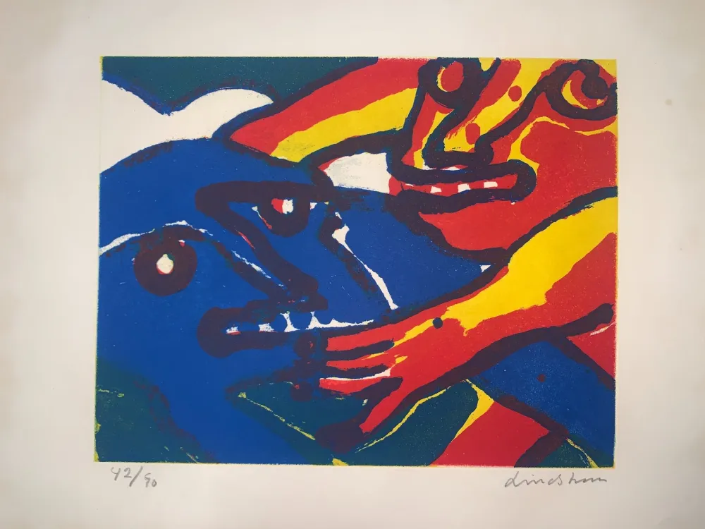 Гравюра Lindstrom - Rêve à Montparnasse