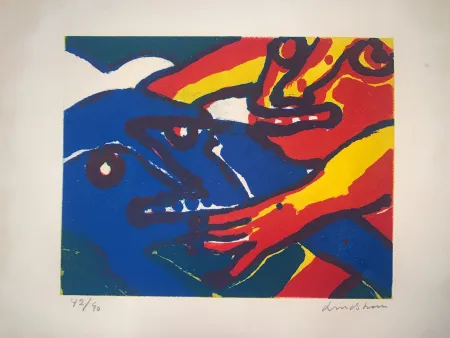 Гравюра Lindstrom - Rêve à Montparnasse