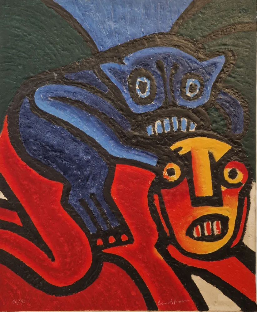 Акватинта Lindstrom - Sans Titre