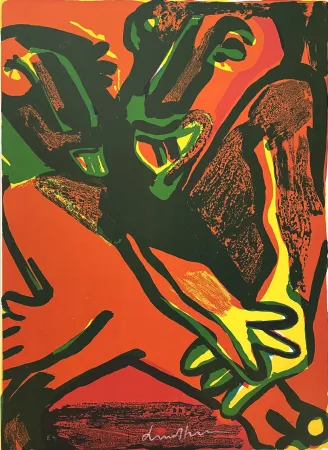 Литография Lindstrom - Sans Titre