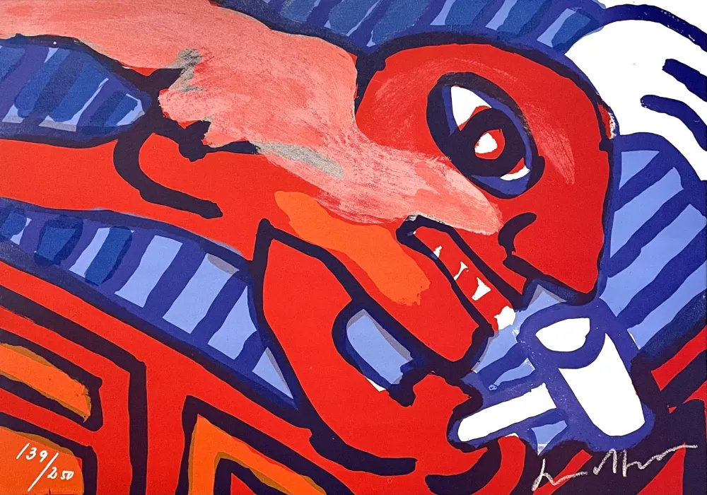 Литография Lindstrom - Sans Titre