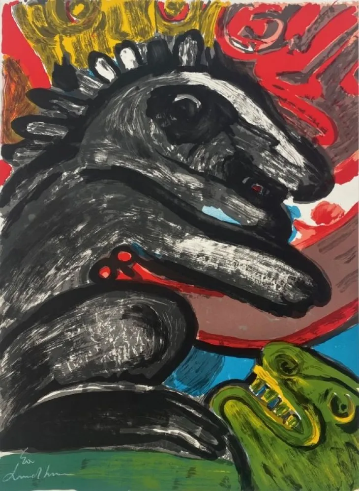 Литография Lindstrom - Sans titre 