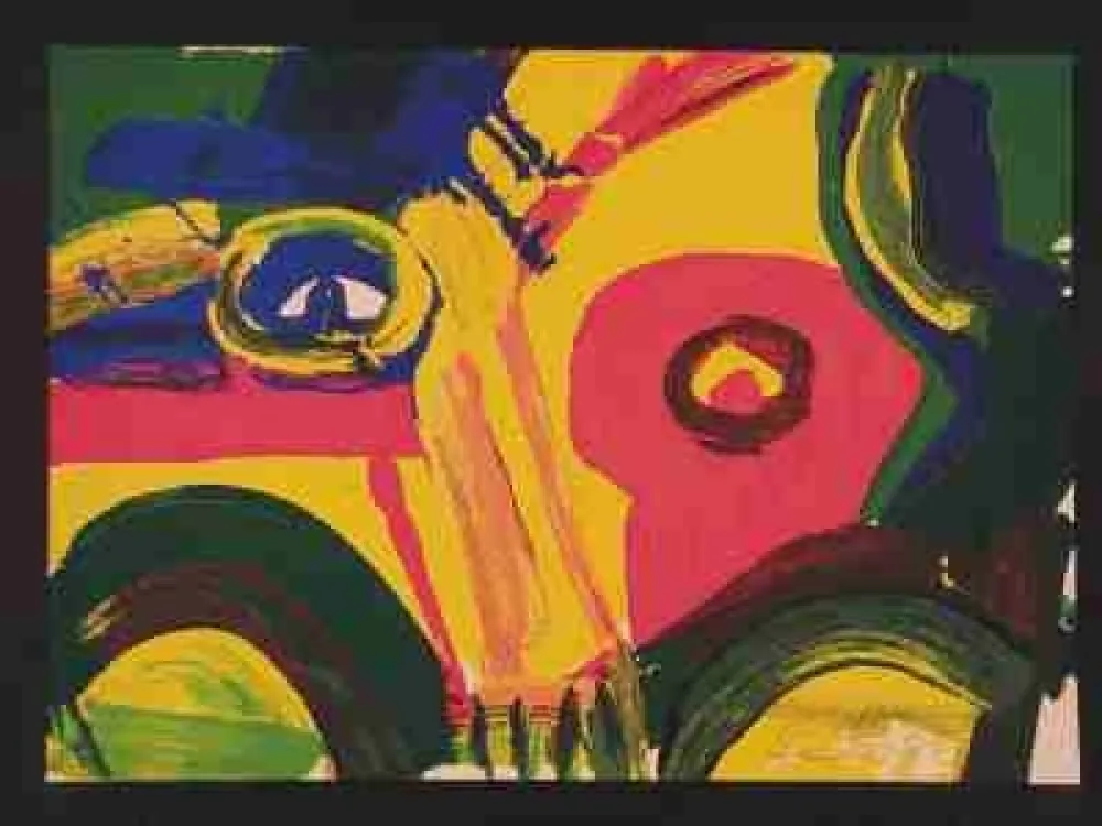 Сериграфия Lindstrom - Sans titre