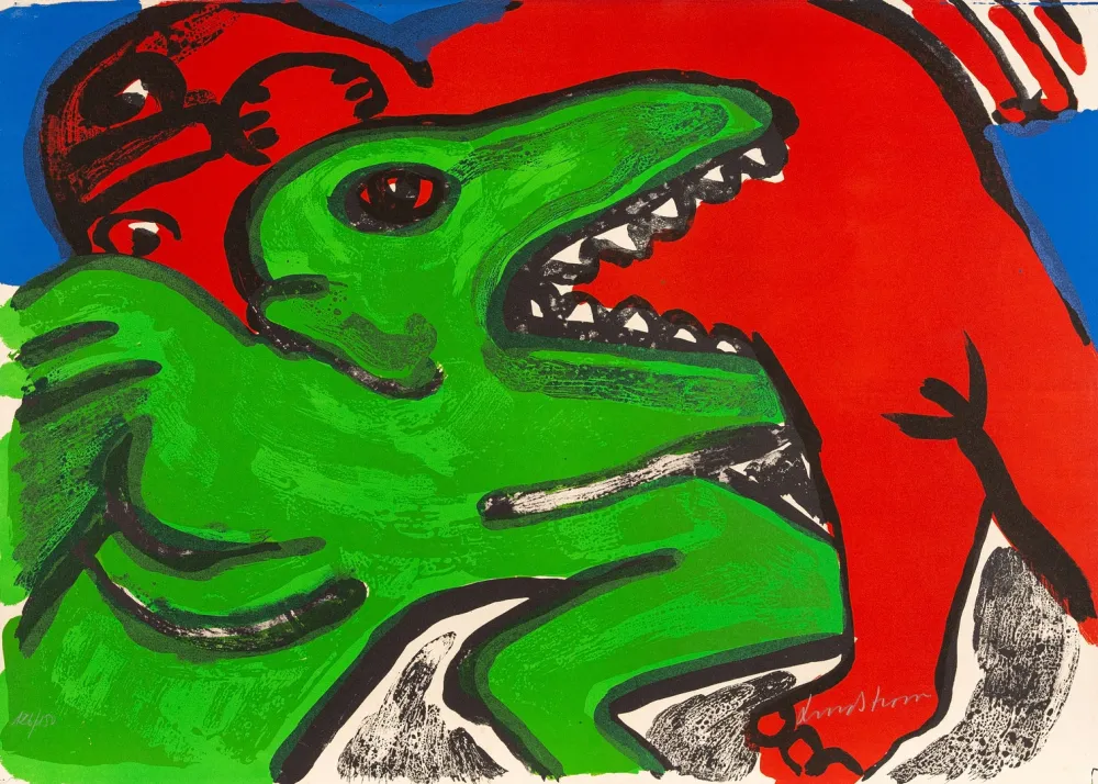 Литография Lindstrom - Untitled  