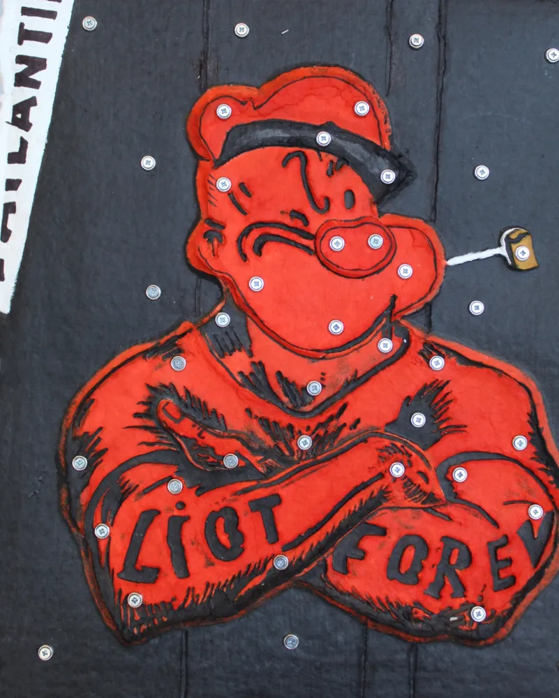 Гравюра Liot - POPEYE (ROUGE)