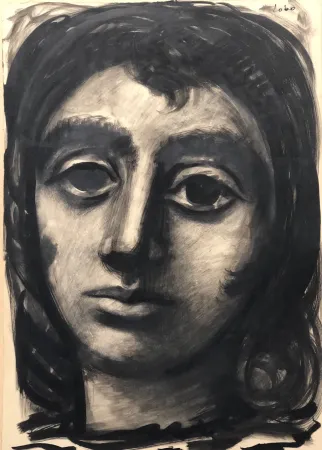 Нет Никаких Технических Lobo - Estudio cabeza de mujer