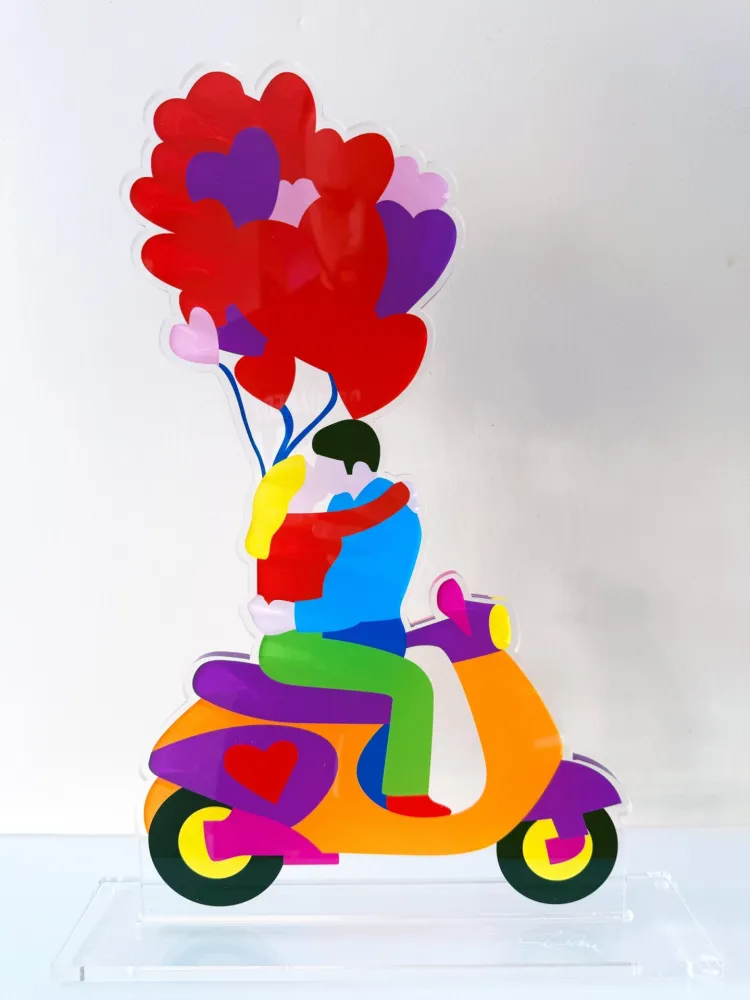 Сериграфия Lodola - Kiss in motion