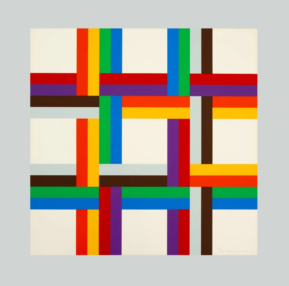 Сериграфия Loewensberg - Composition