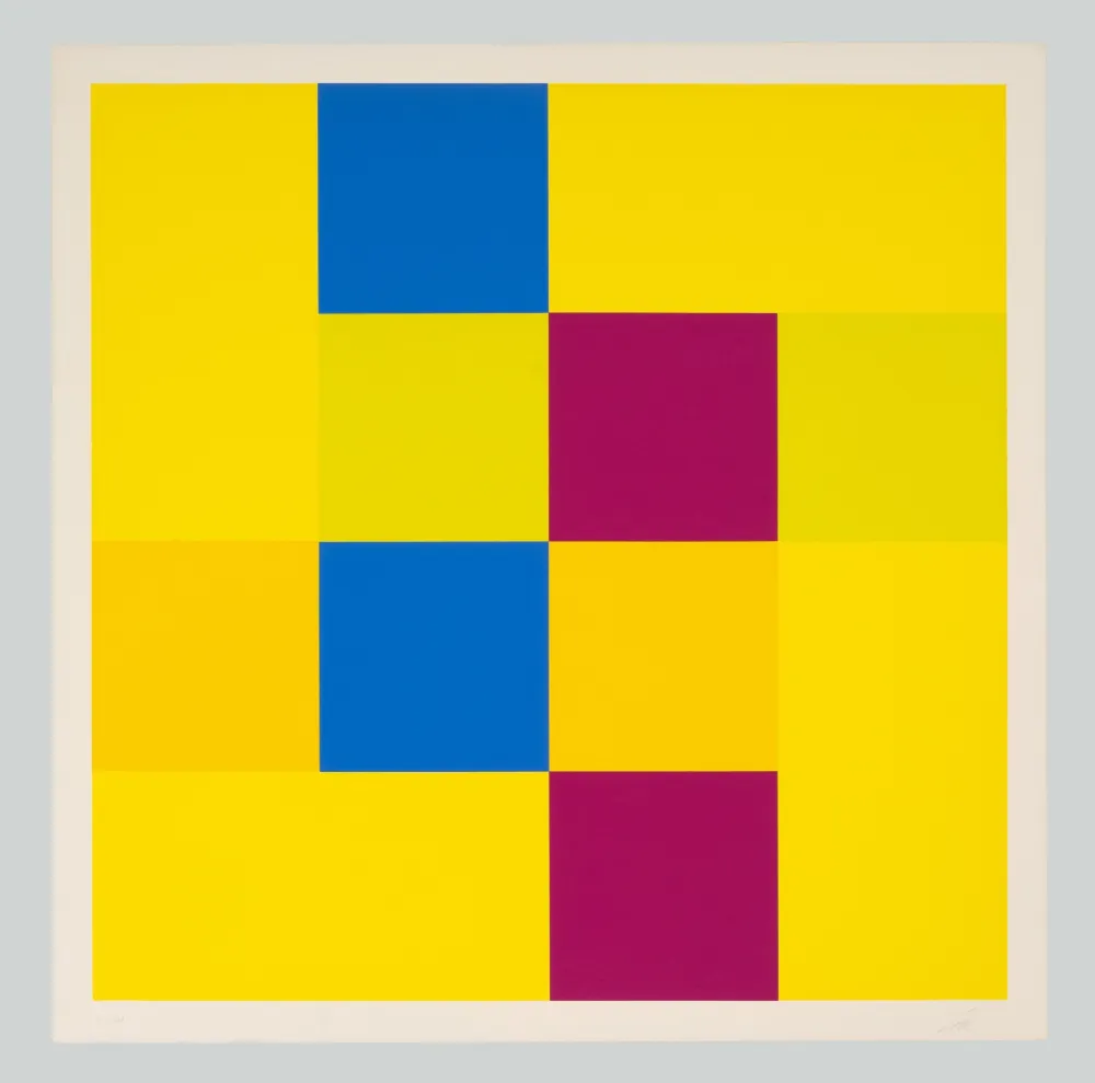 Сериграфия Lohse - Senza titolo