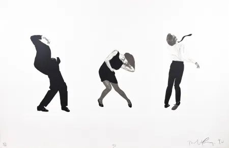 Литография Longo - Men in the Cities, Tokyo, Seibu Department Stores, Ltd. III