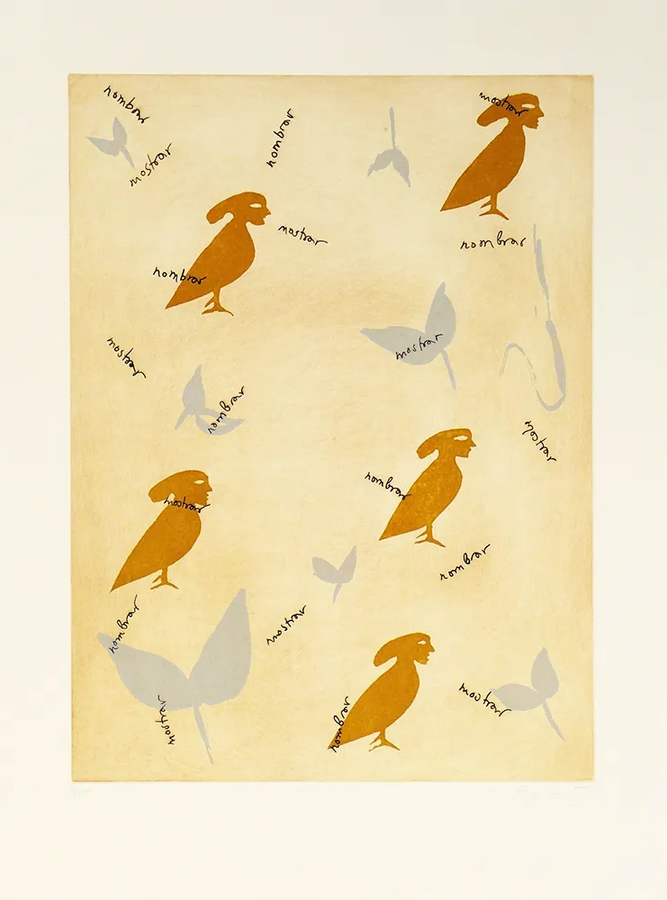 Гравюра Lootz - Leaves II