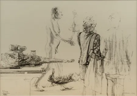 Литография López Garcia - Fábula