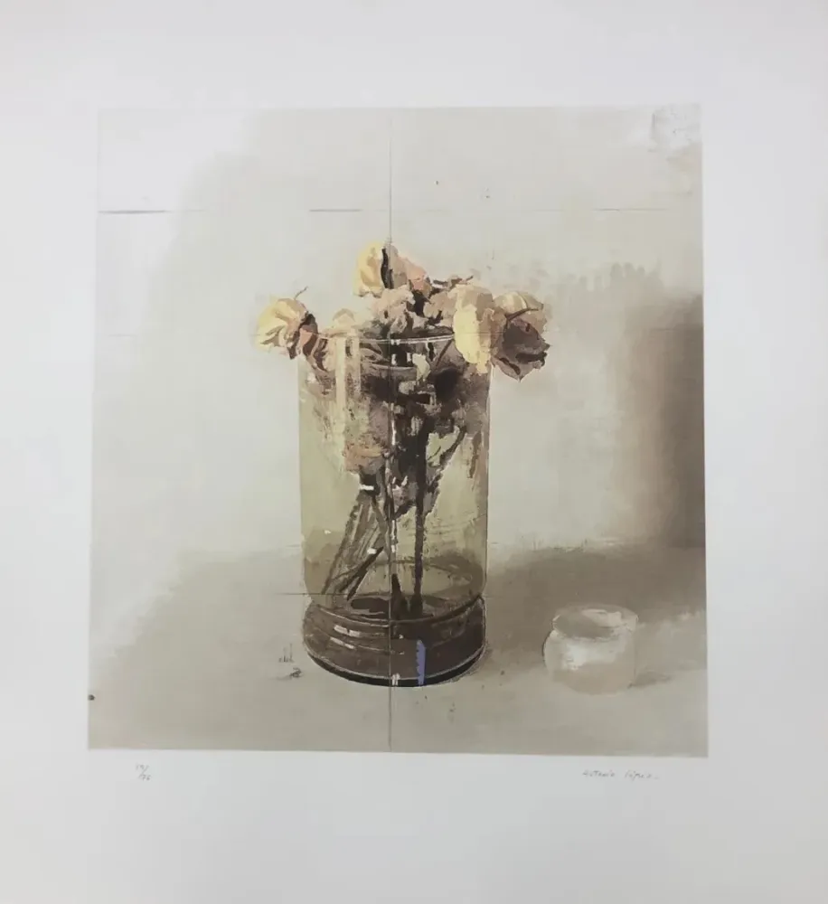 Офорт López Garcia - Flores