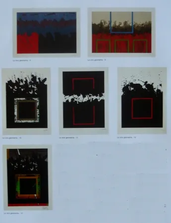 Литография Lopez Osornio - La otra geometria _ 6 lithographs