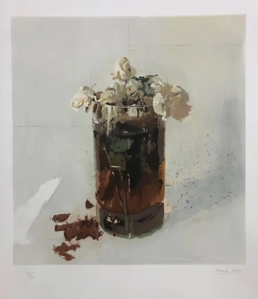 Офорт Lopez - Rosas de Ávila II