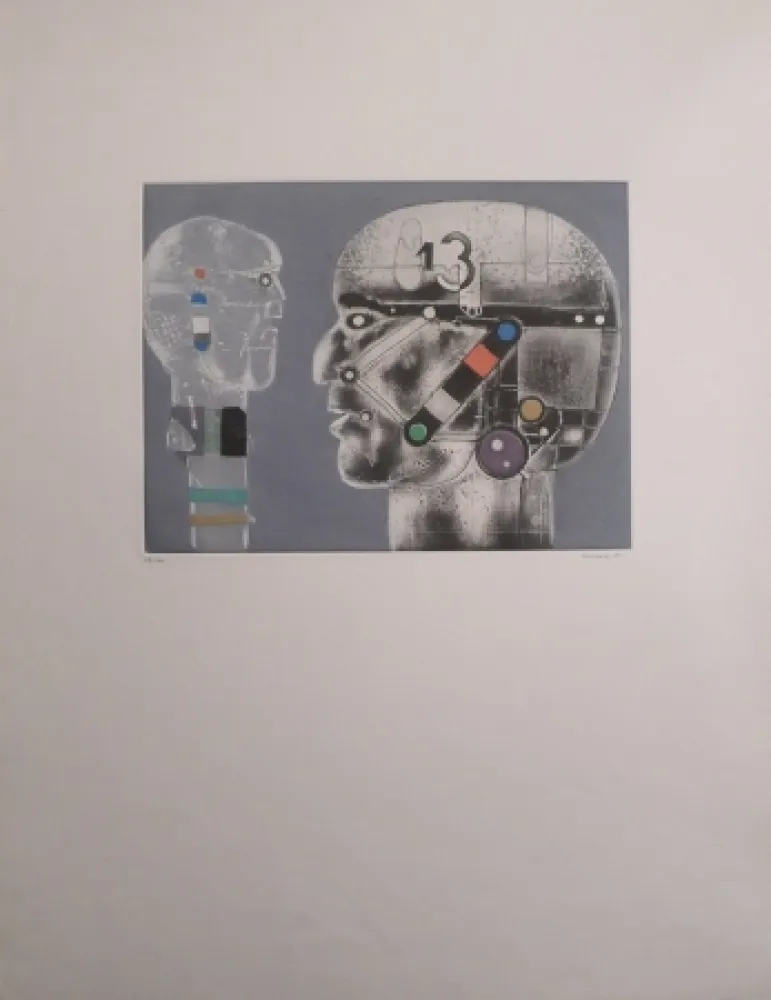 Гравюра Lorenzo - Diálogo de Sordos