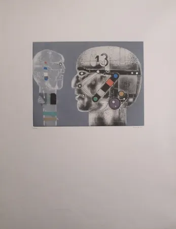 Гравюра Lorenzo - Diálogo de Sordos