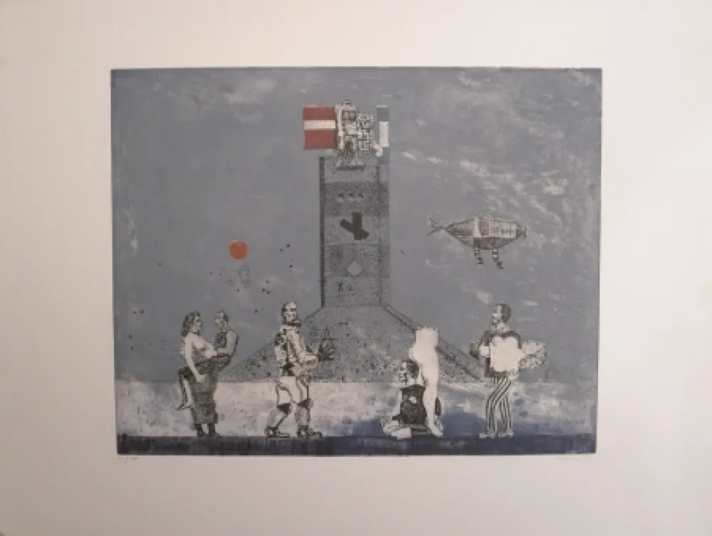 Гравюра Lorenzo - Escultores