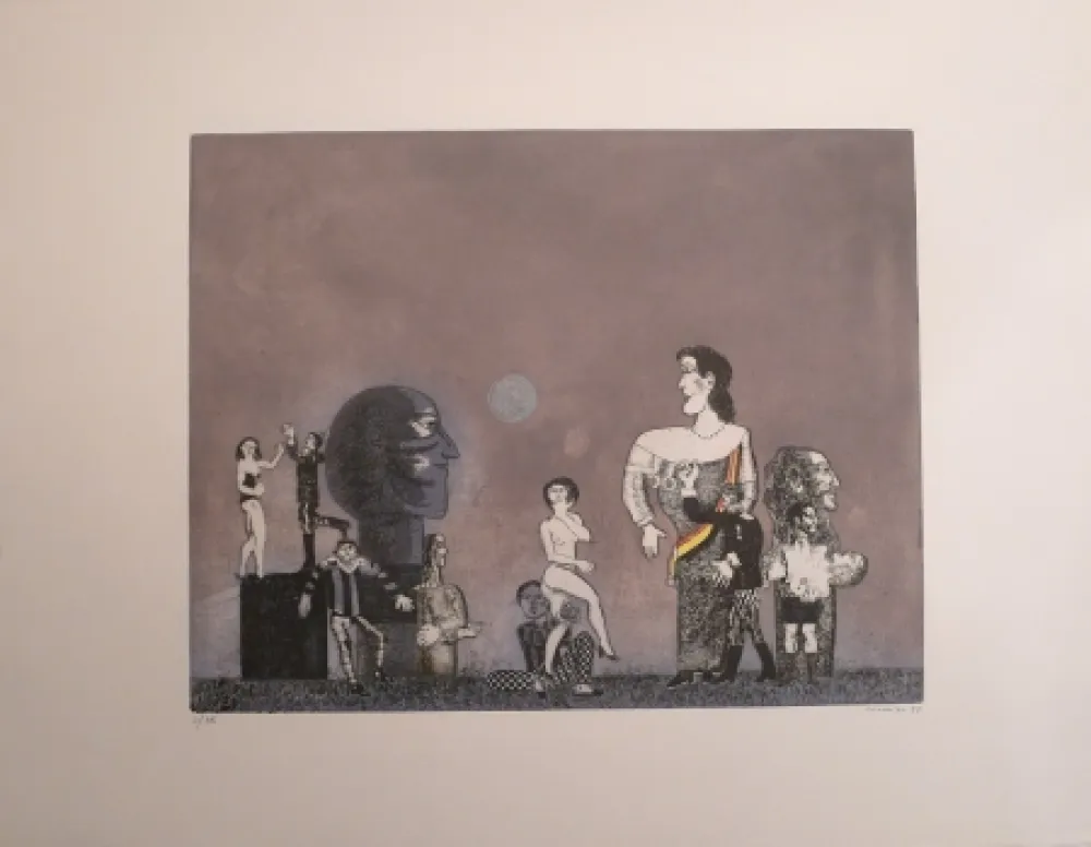 Гравюра Lorenzo - La Generala