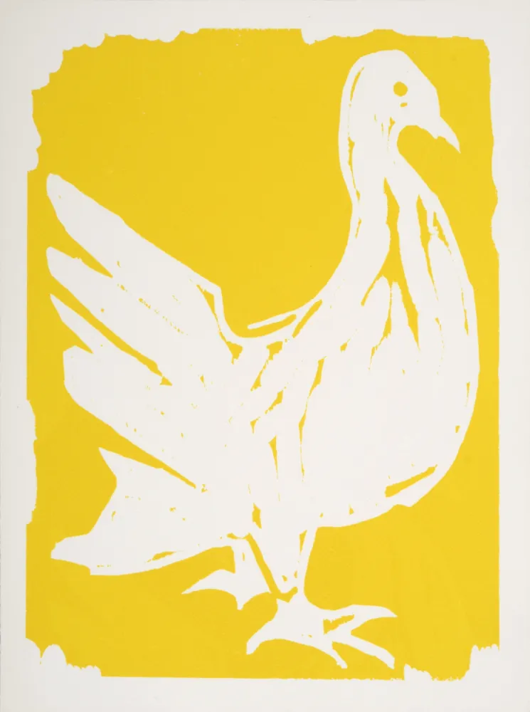 Гравюра На Дереве Lorjou - La Colombe, 1965