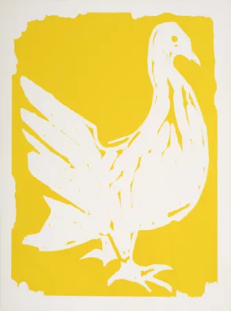 Гравюра На Дереве Lorjou - La Colombe, 1965