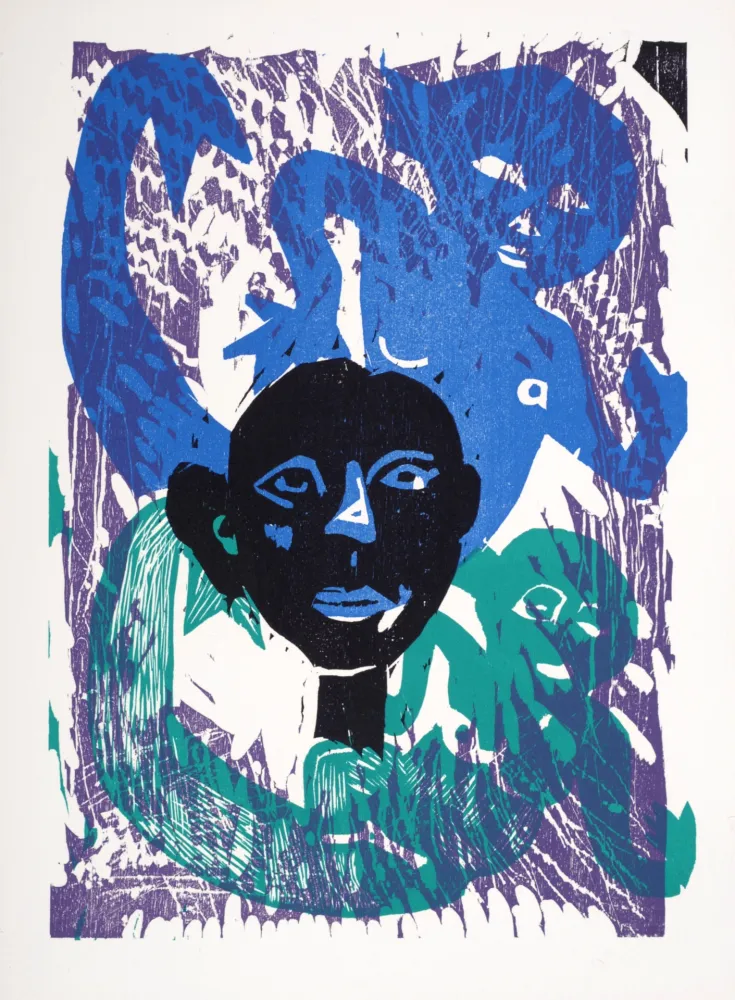 Гравюра На Дереве Lorjou - Le Cortège d'Orphée, 1965