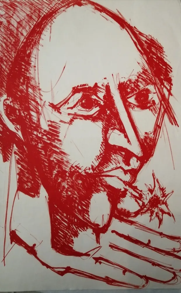 Литография Lorjou - Lorjou contre Dorival