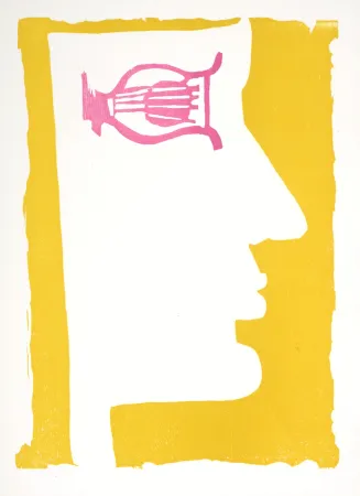 Гравюра На Дереве Lorjou - Orphée, 1965