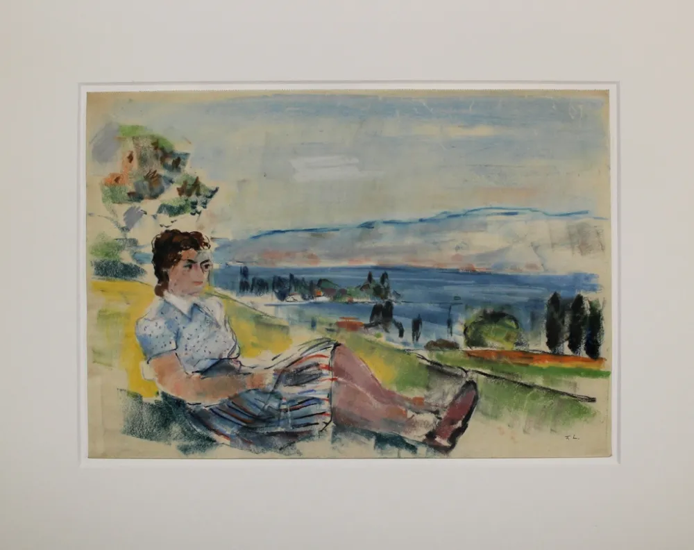 Нет Никаких Технических Ludwig - Sitzende vor See