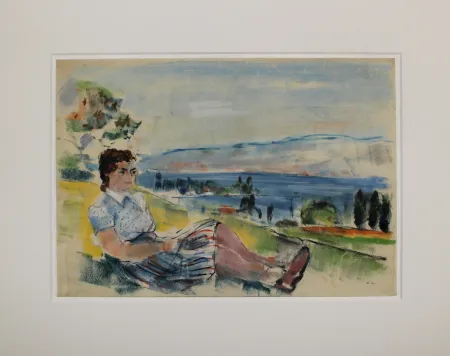 Нет Никаких Технических Ludwig - Sitzende vor See