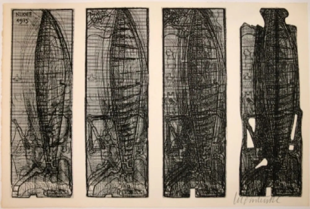 Офорт Luginbühl - Nike II