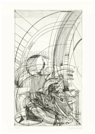 Гравюра Luginbühl - Plan für Pegasus