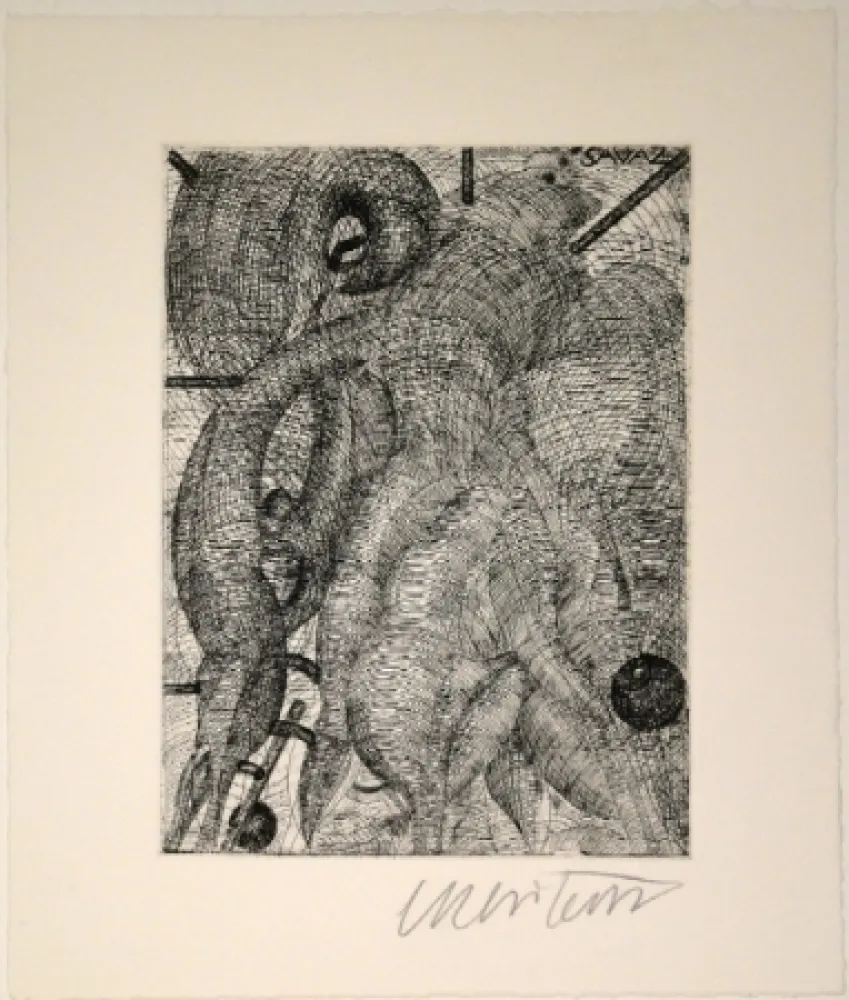 Офорт Luginbühl - Savaz