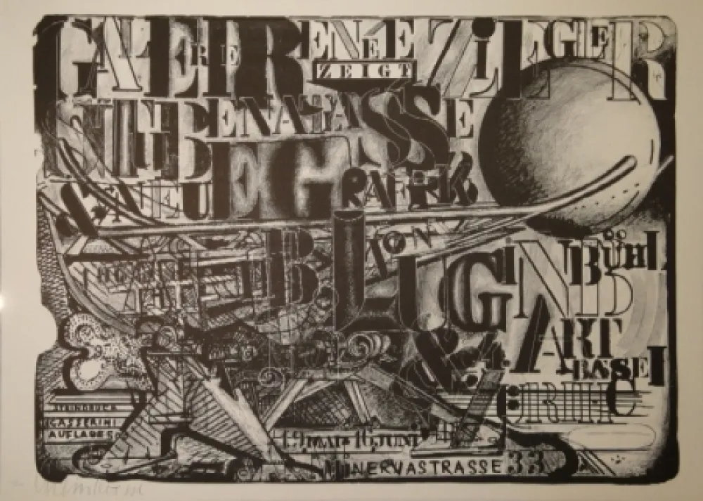 Литография Luginbühl - Stubenatlasse